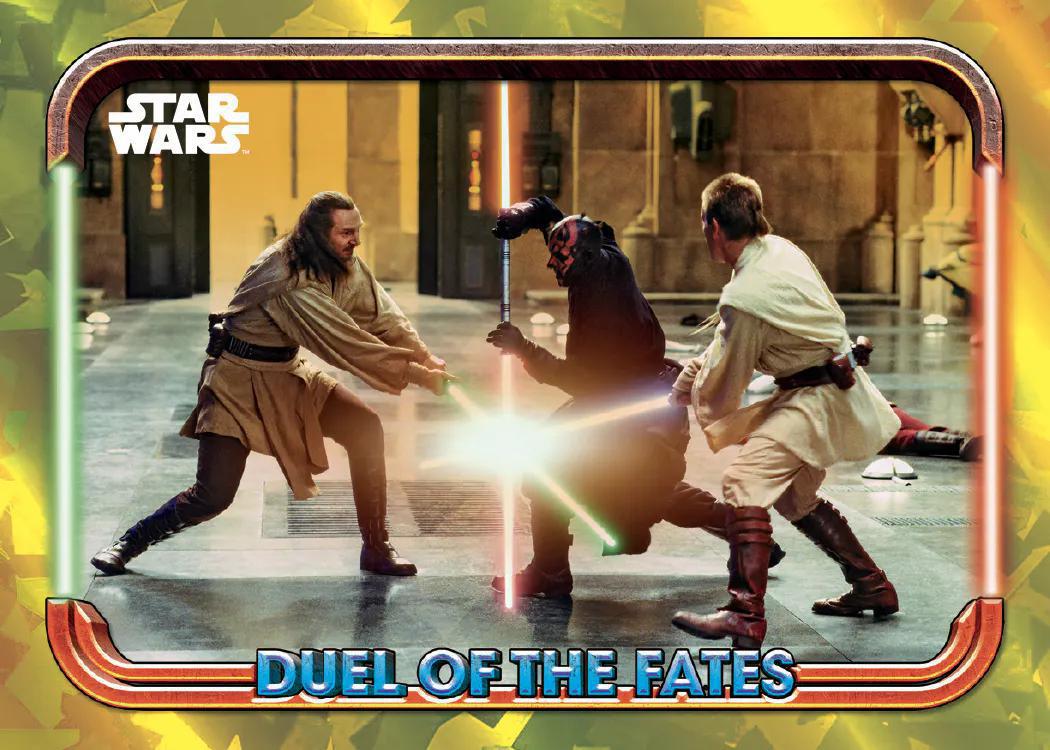 2024 Topps Star Wars The Phantom Menace Chrome Sapphire Edition Box