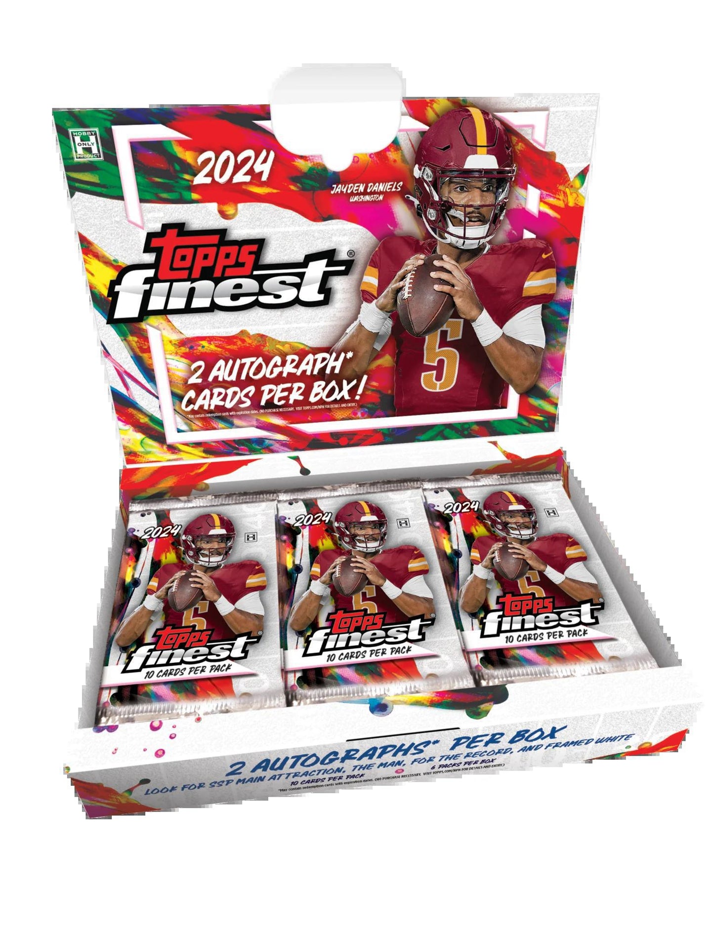 2024 Topps Finest Football Hobby Box