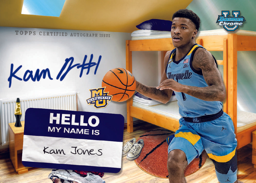 2024/25 Bowman Chrome University Basketball Breaker's Delight Box