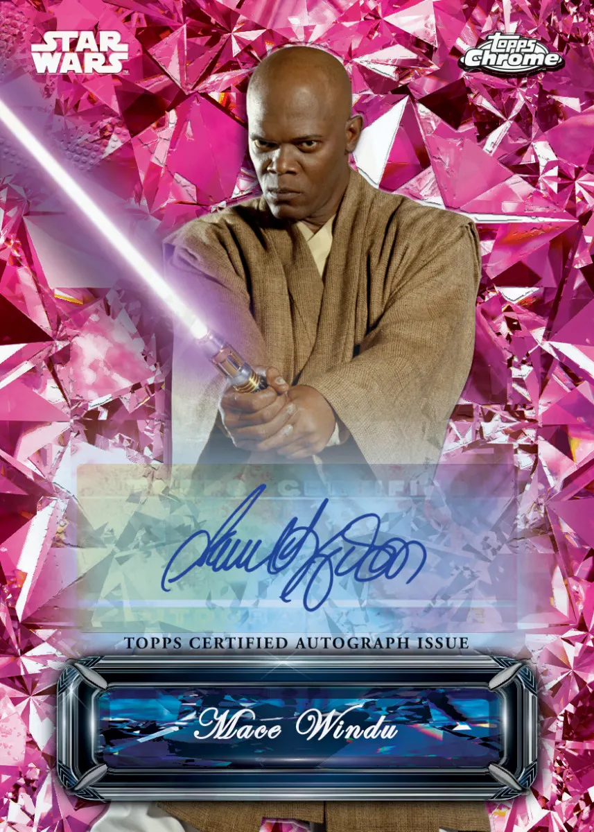 2024 Topps Star Wars The Phantom Menace Chrome Sapphire Edition Box