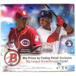 2018 Bowman Baseball Retail Box
