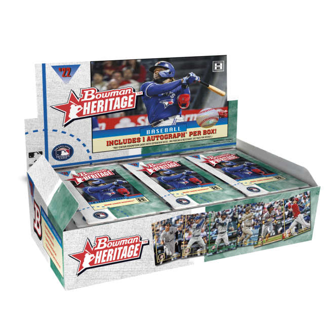 2022 Bowman Heritage Hobby Box