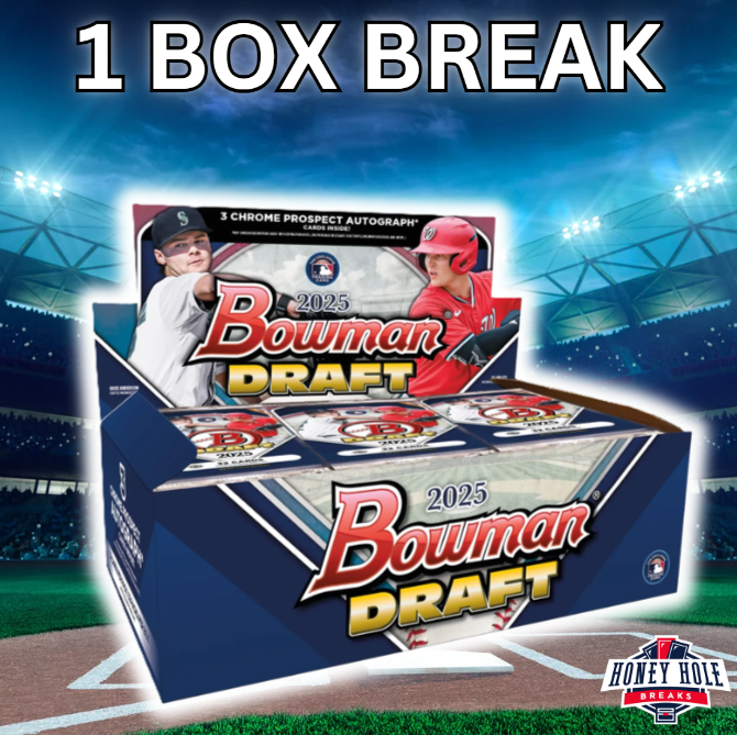 1 Box 2025 Bowman Draft Baseball Hobby - Divisional Draft Break #1387