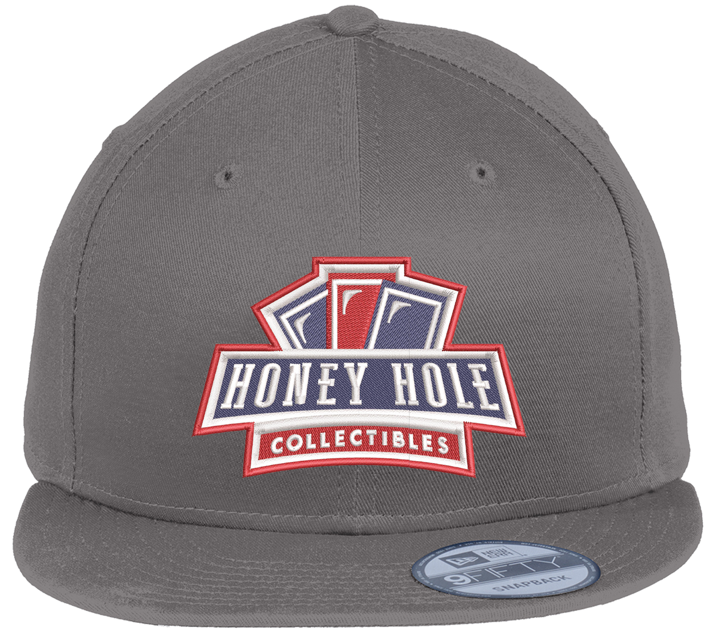 Honey Hole Collectibles Snapback Hat - Light Grey