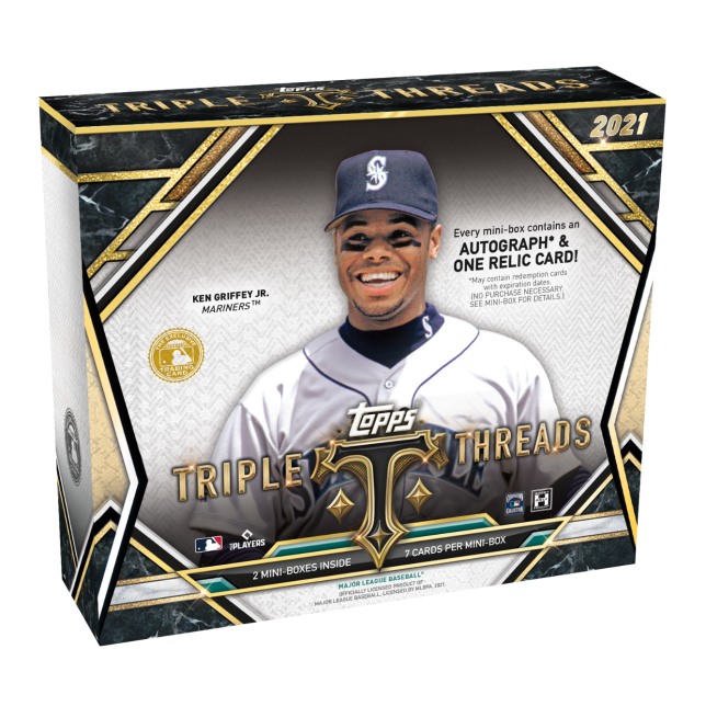 2021 Topps Triple Threads Baseball Hobby Box
