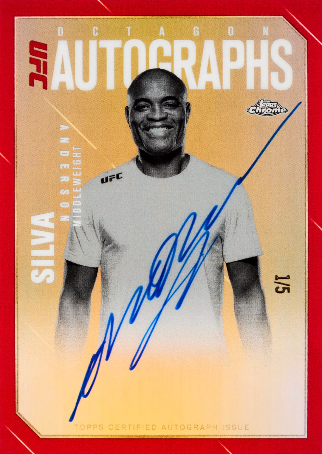 2025 Topps UFC Chrome Hobby Box