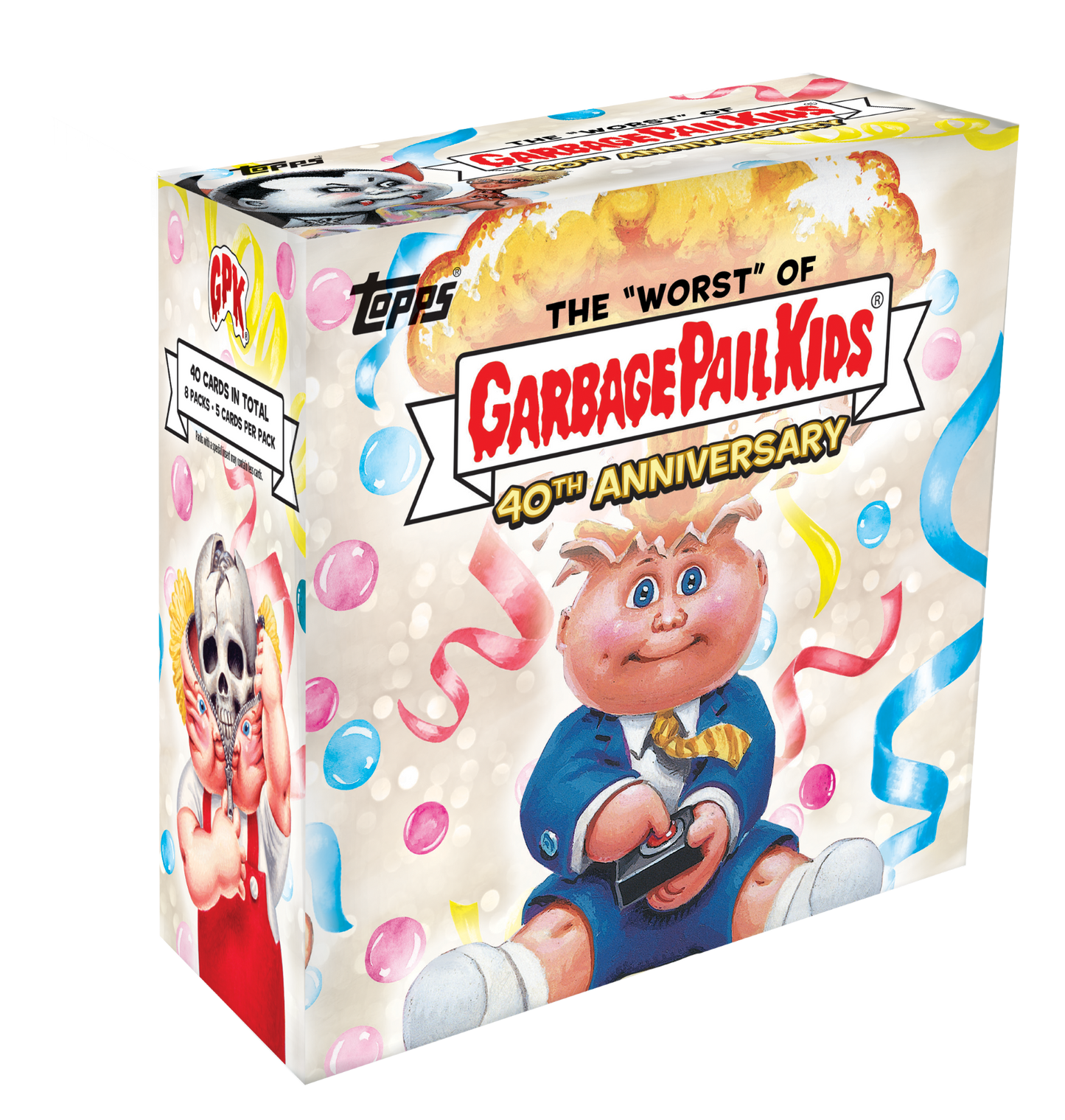 2025 Topps Garbage Pail Kids Worst of GPK 40th Anniversary Hobby Box