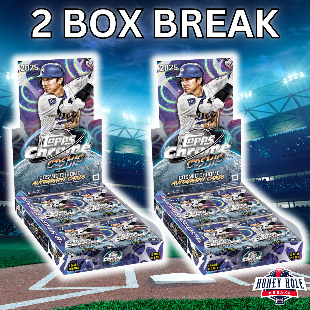 2 Box 2025 Topps Cosmic Chrome Baseball Hobby - RANDOM TEAM Break #1332