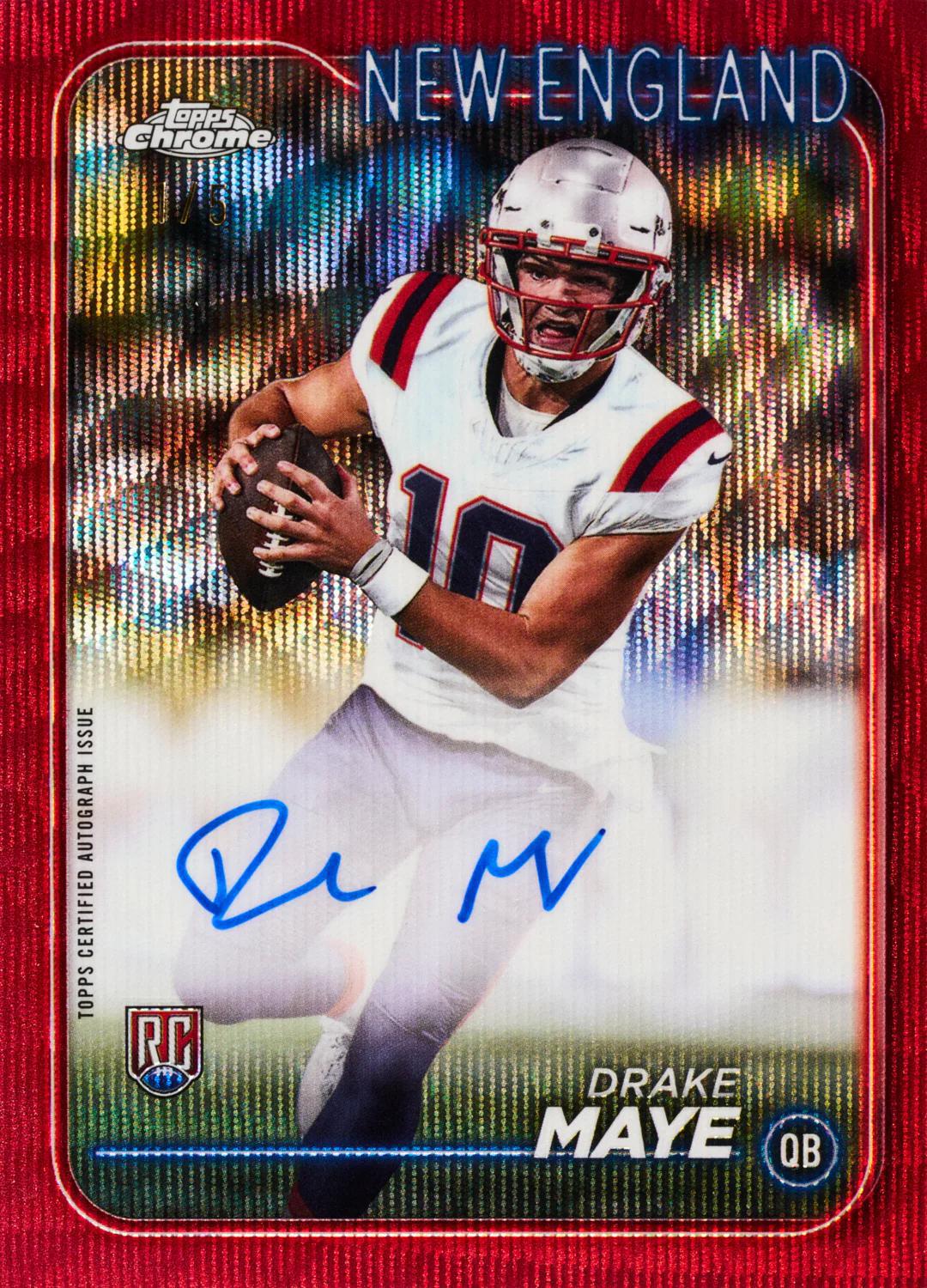 2024 Topps Chrome Football Breaker's Delight Box