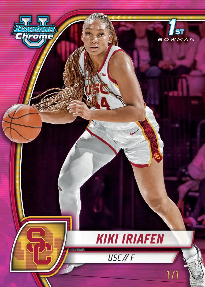 2024/25 Bowman University Chrome Basketball Sapphire Edition
