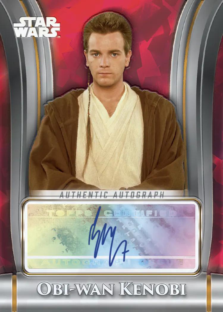 2024 Topps Star Wars The Phantom Menace Chrome Sapphire Edition Box