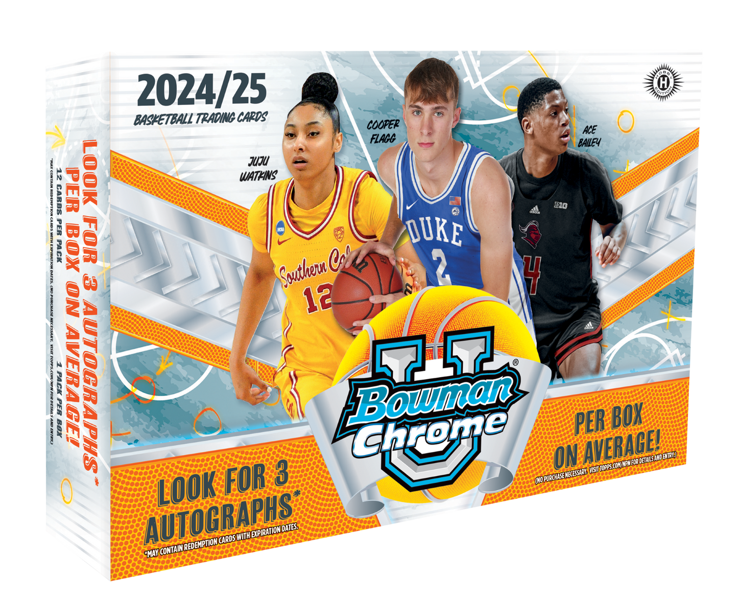 2024/25 Bowman Chrome University Basketball Breaker's Delight Box