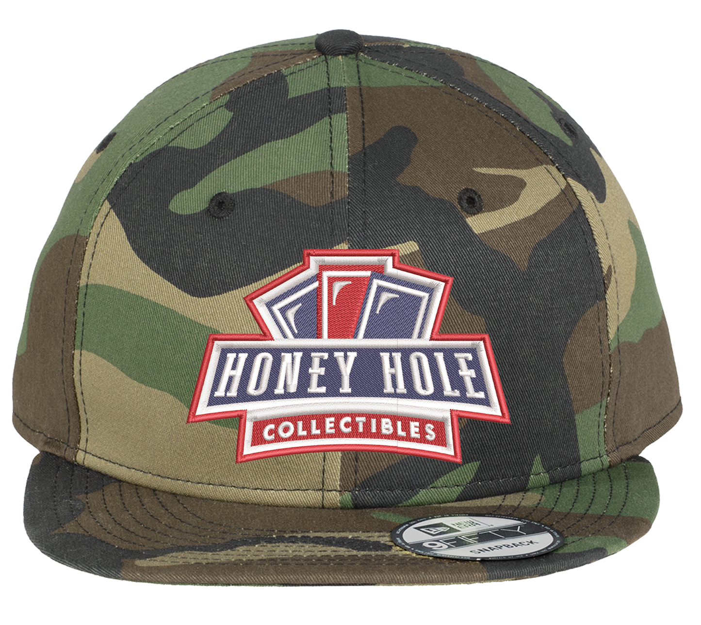Honey Hole Collectibles Snapback Hat - Camo