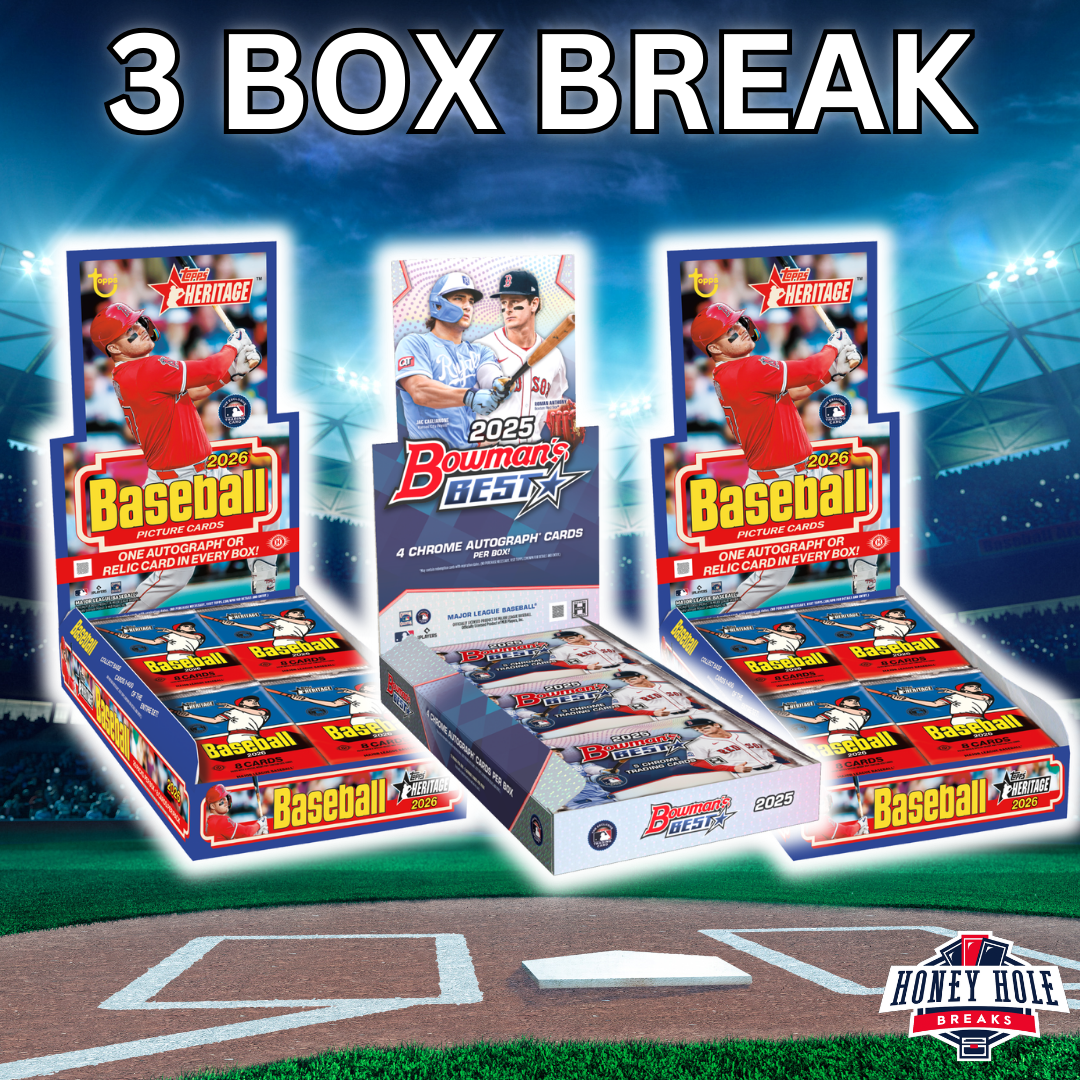 1x 2025 Bowman's Best Baseball Hobby, 2x 2026 Topps Heritage Baseball Hobby - 3 RANDOM TEAM Break #1567