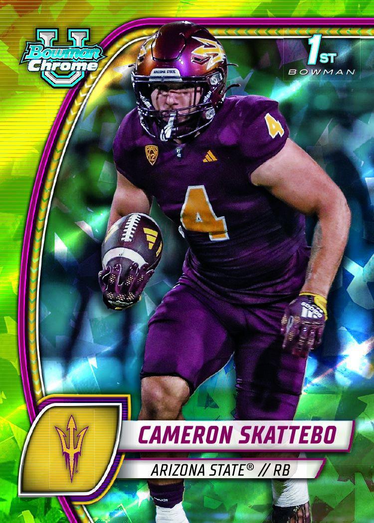 2024 Bowman Chrome University Football Sapphire Edition Box