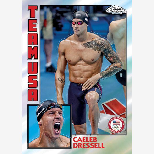 2024 Topps Chrome U.S. Olympic & Paralympic Team Hopefuls Value Box