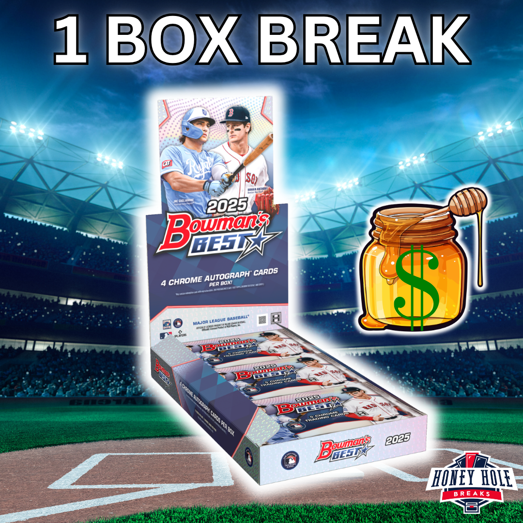 1x 2025 Bowman's Best Baseball Hobby - 3 RANDOM TEAM Break #2069