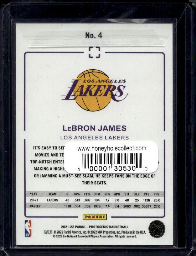 2022 Photogenetic LeBron James #4