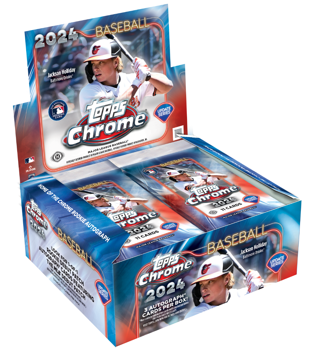 2024 Topps Chrome Update Series Baseball Jumbo Box