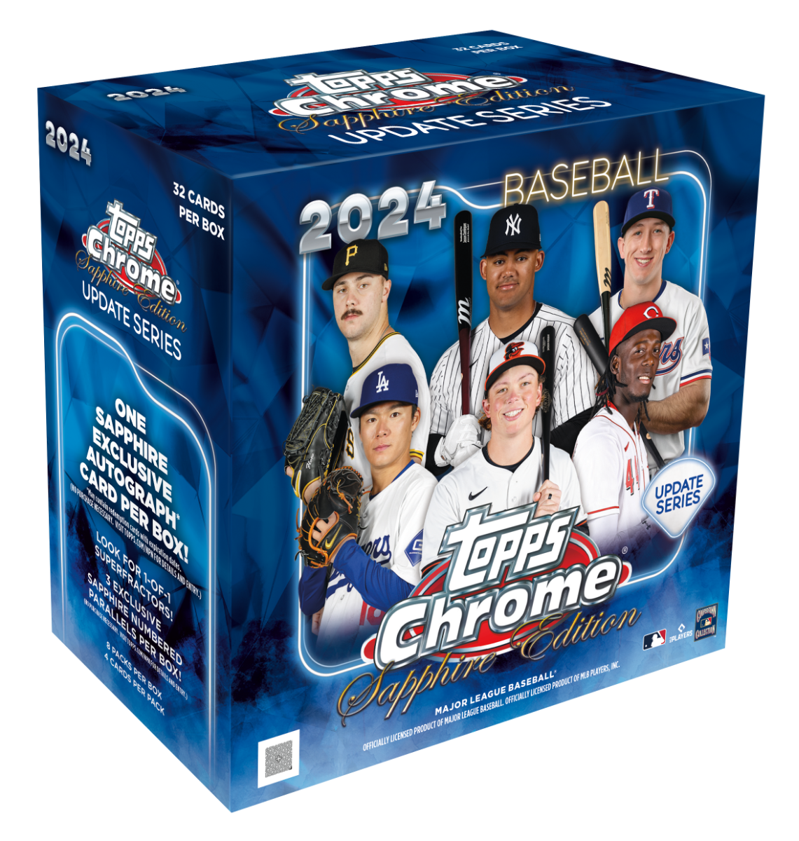 2024 Topps Chrome Update Baseball Sapphire Edition Box