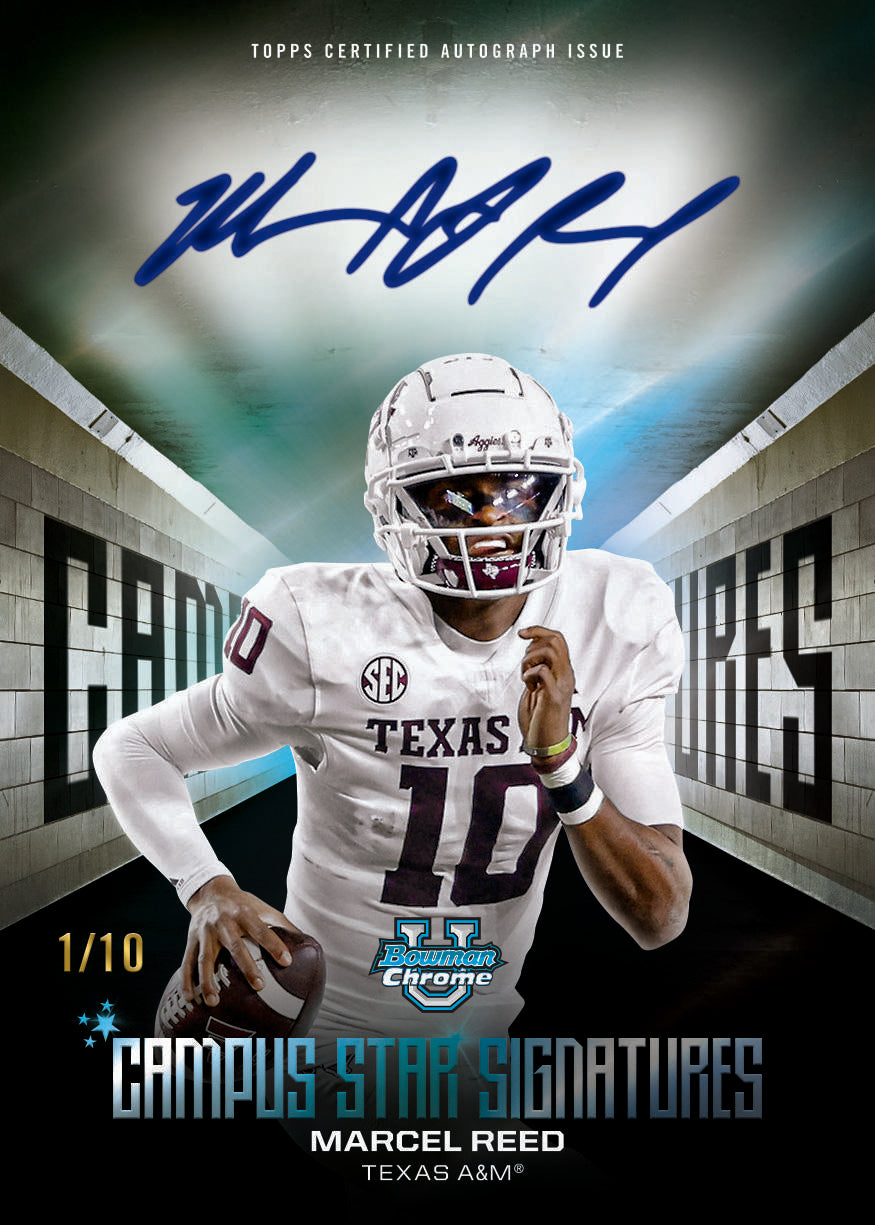 2025 Bowman Chrome University Football Breaker's Delight Box