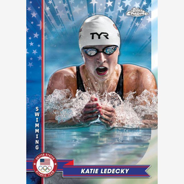 2024 Topps Chrome U.S. Olympic & Paralympic Team Hopefuls Value Box
