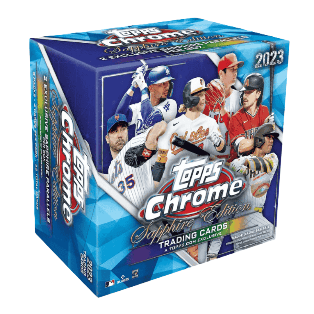 2023 Topps Chrome Sapphire Baseball Hobby Box