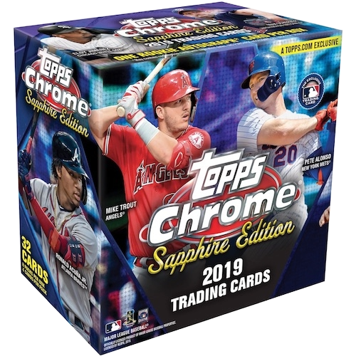 2019 Topps Chrome Sapphire Edition Baseball Box