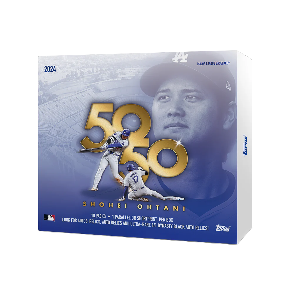2024 Topps Shohei Ohtani 50/50 Pack - 10 Pack Box