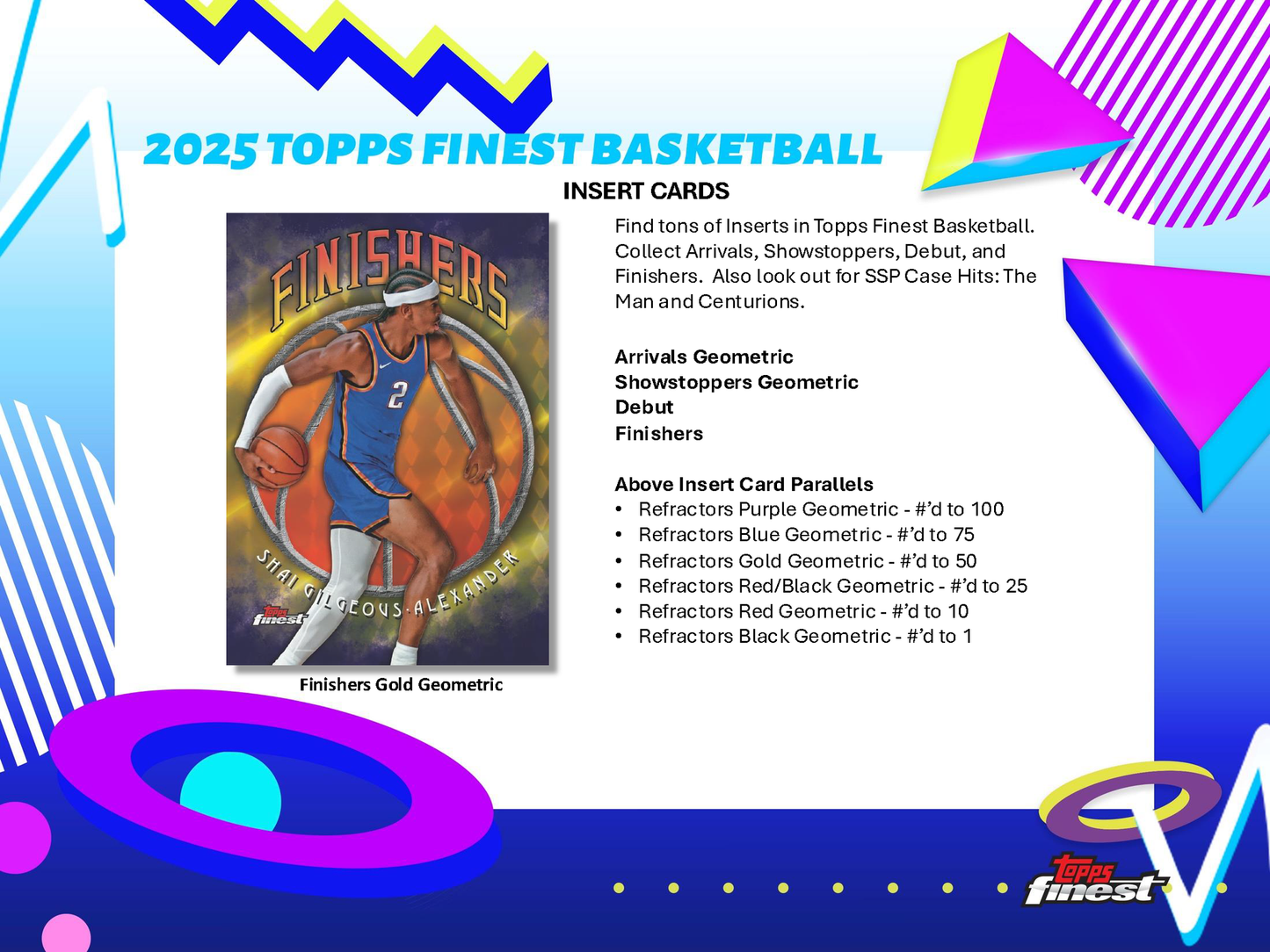 2024/25 Topps Finest Basketball Breaker's Delight Box