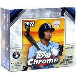 2022 Topps Chrome Baseball Jumbo Hobby Box
