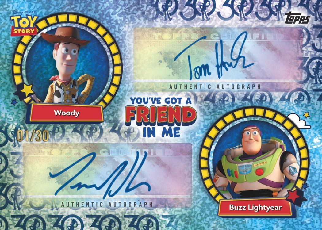 2025 Topps Pixar Crystal 30 Years of Toy Story Hobby Box