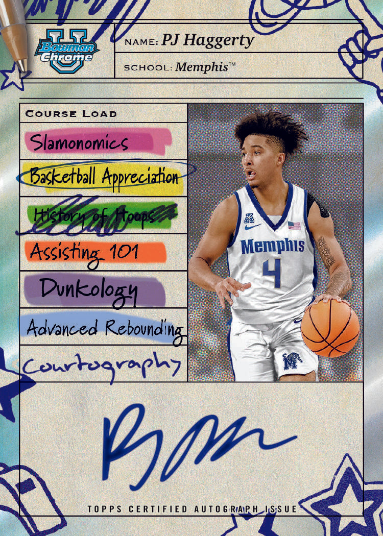 2024/25 Bowman Chrome University Basketball Breaker's Delight Box