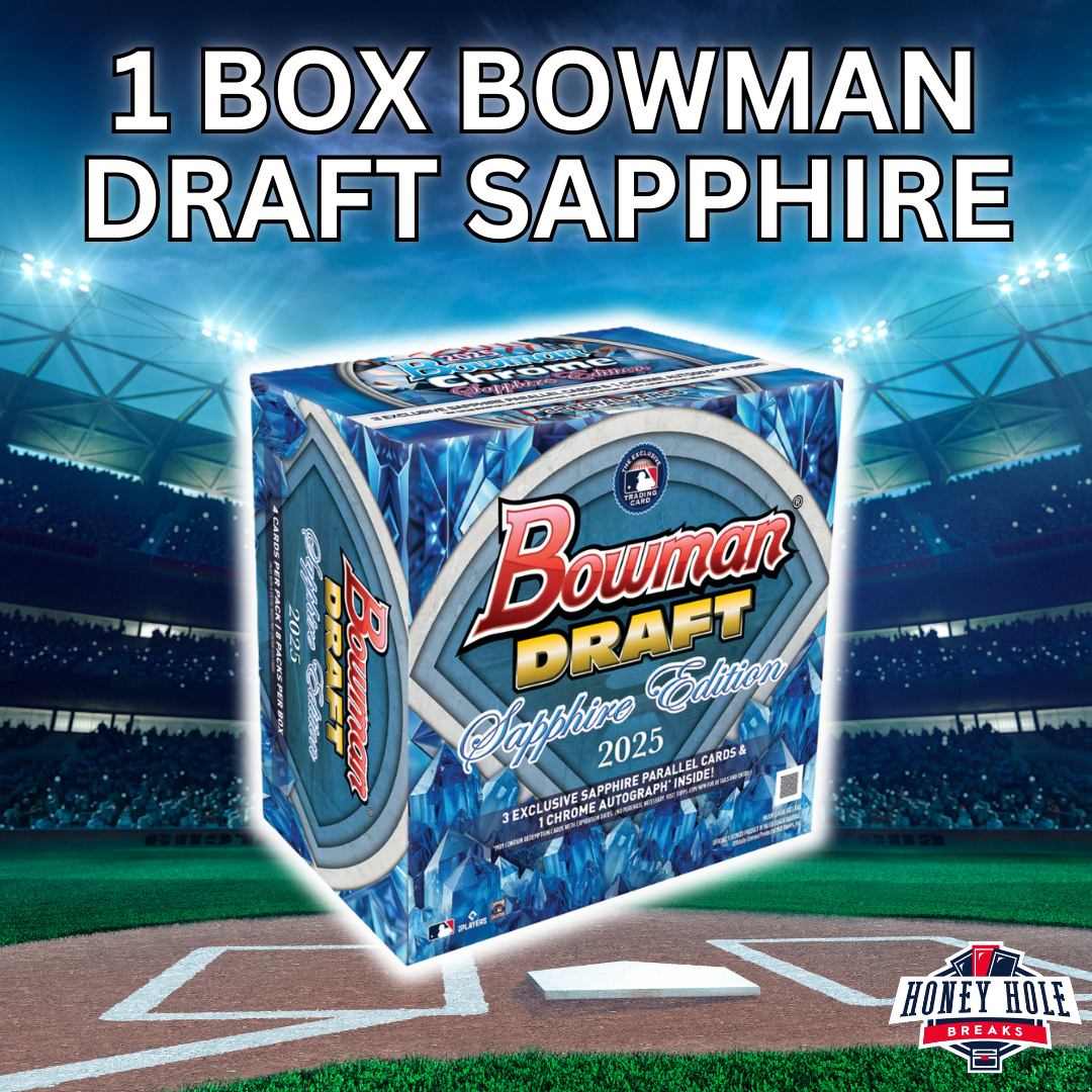 1x 2025 Bowman Draft Sapphire - 3 RANDOM TEAM Break #1538