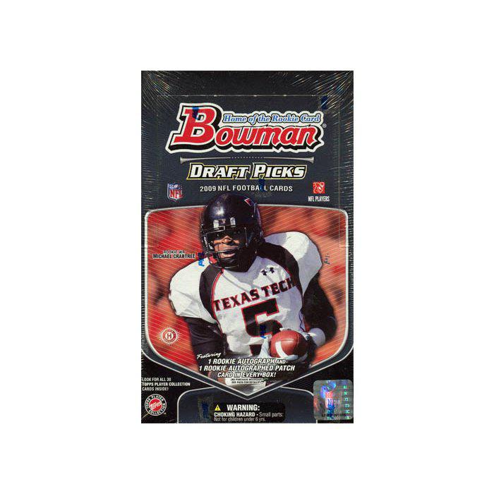 2009 Bowman Draft Picks Football Hobby Box