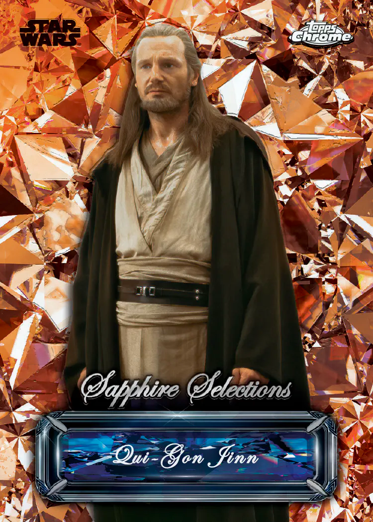 2024 Topps Star Wars The Phantom Menace Chrome Sapphire Edition Box
