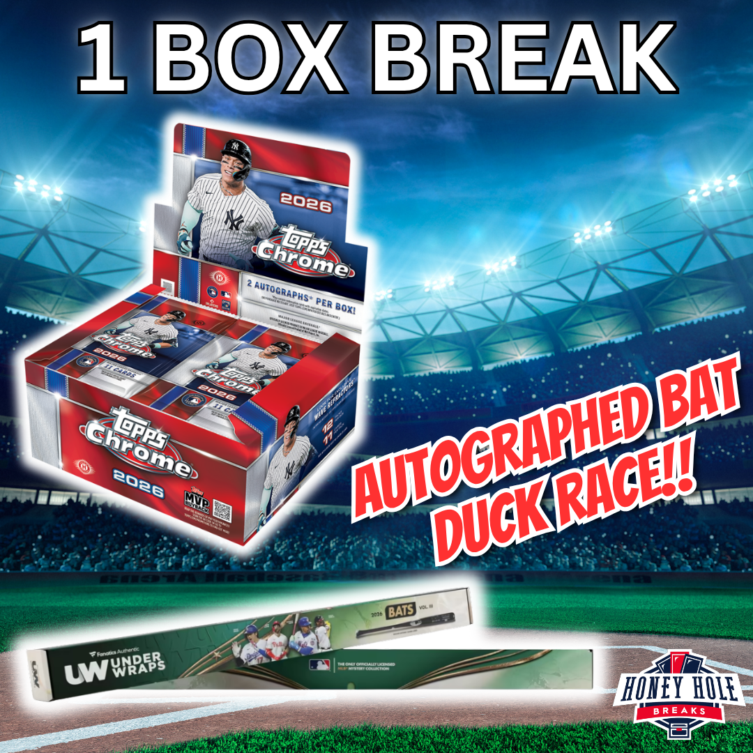 1x 2026 Topps Chrome Baseball Jumbo - RANDOM TEAM Break #2224