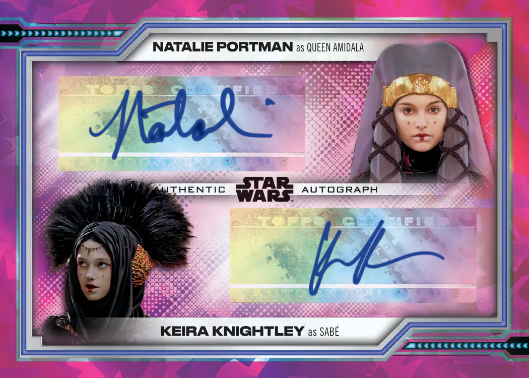2024 Topps Star Wars The Phantom Menace Chrome Sapphire Edition Box