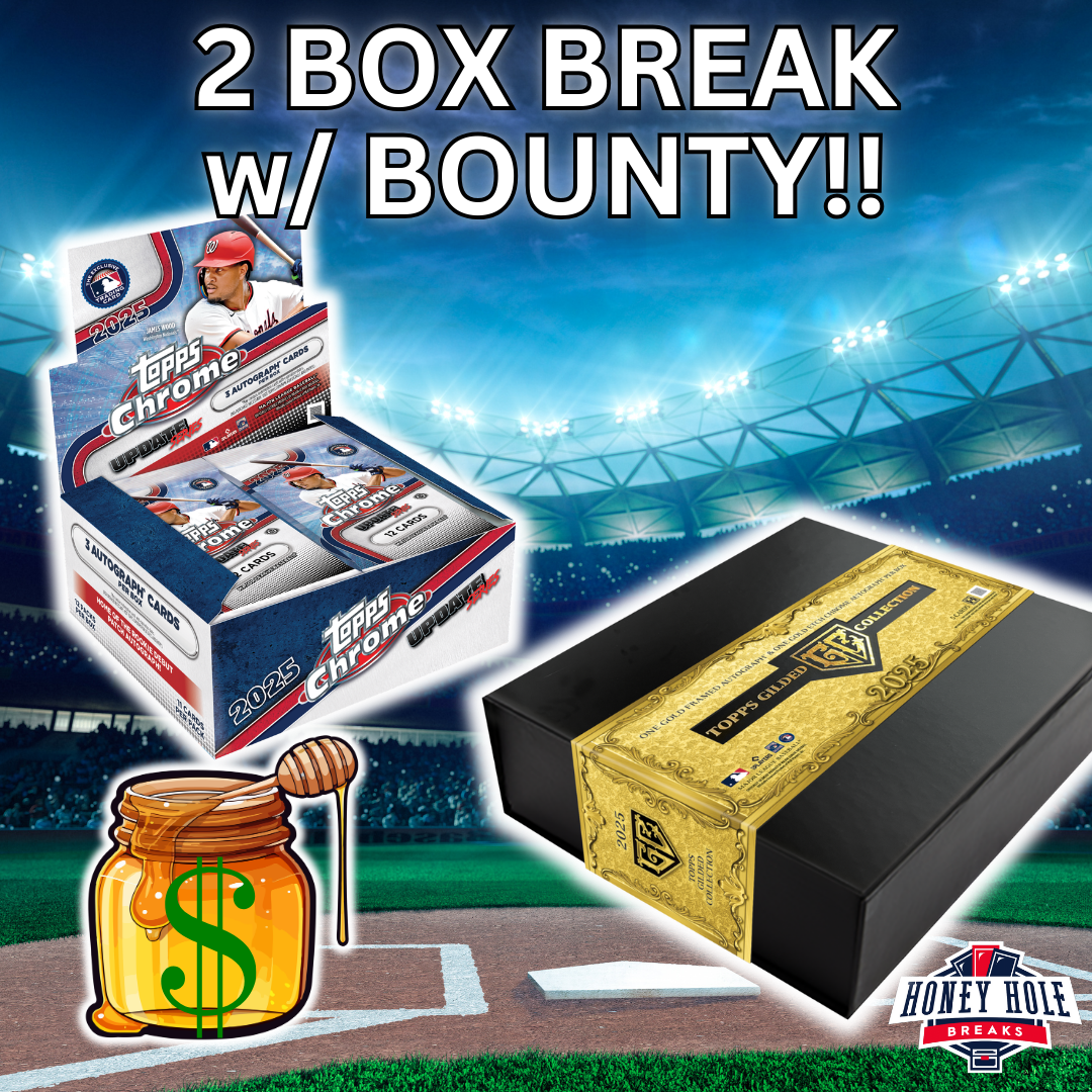 1x 2025 Topps Gilded Collection Hobby, 1x 2025 Topps Chrome Update Jumbo - 3 RANDOM TEAM Break #1507
