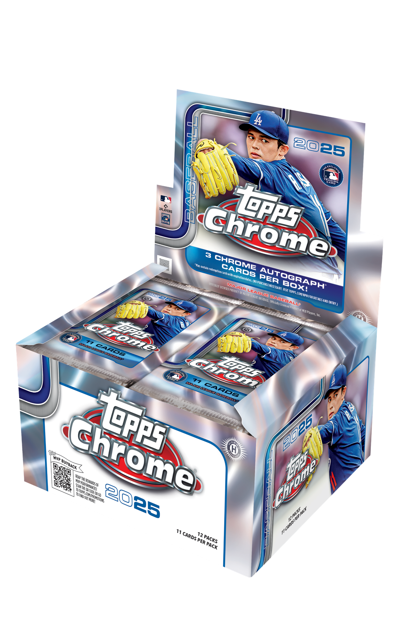 2025 Topps Chrome Baseball Jumbo Box