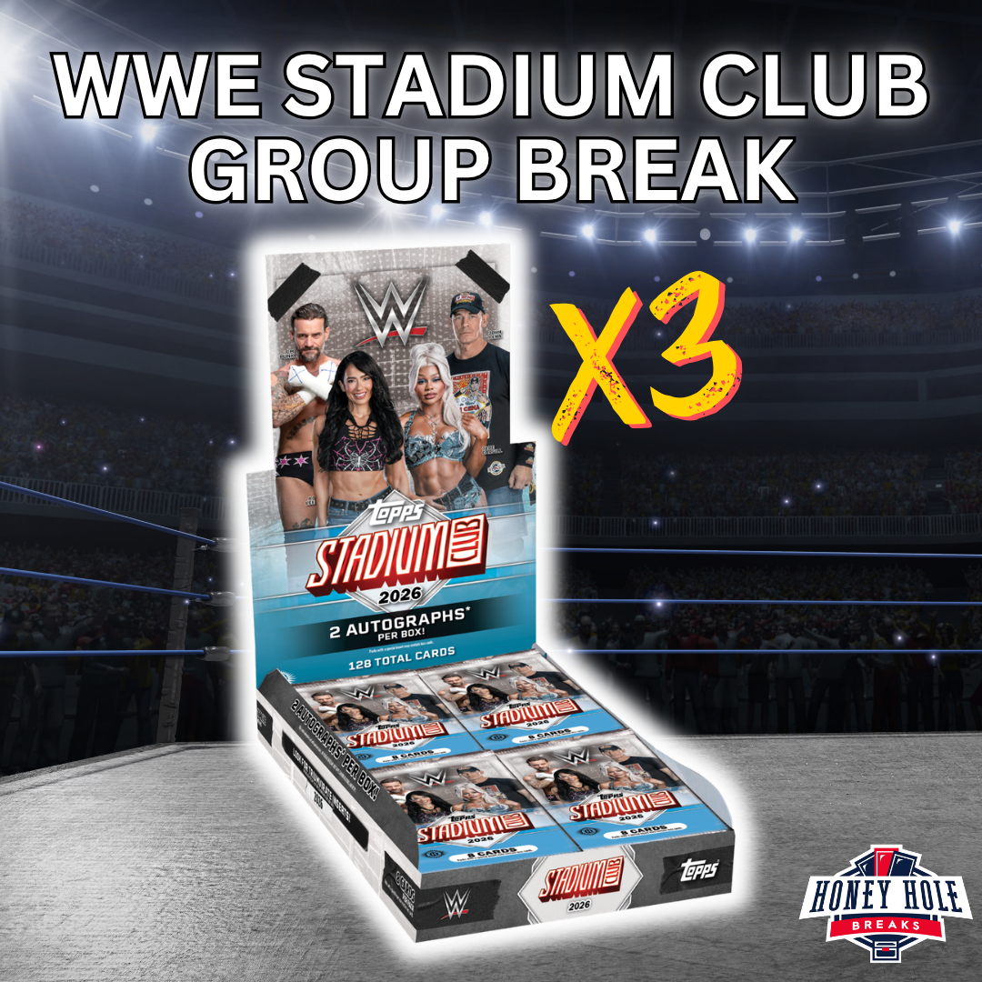 3x 2026 Topps Stadium Club WWE Hobby - WRESTLING Break #2230