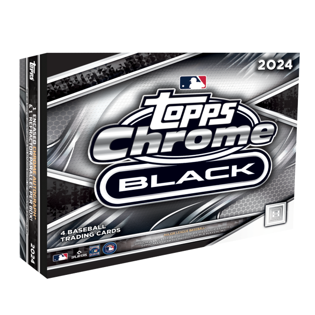 2024 Topps Chrome Black Baseball Hobby Box