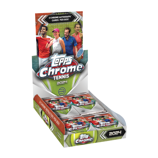 2024 Topps Chrome Tennis Hobby Box