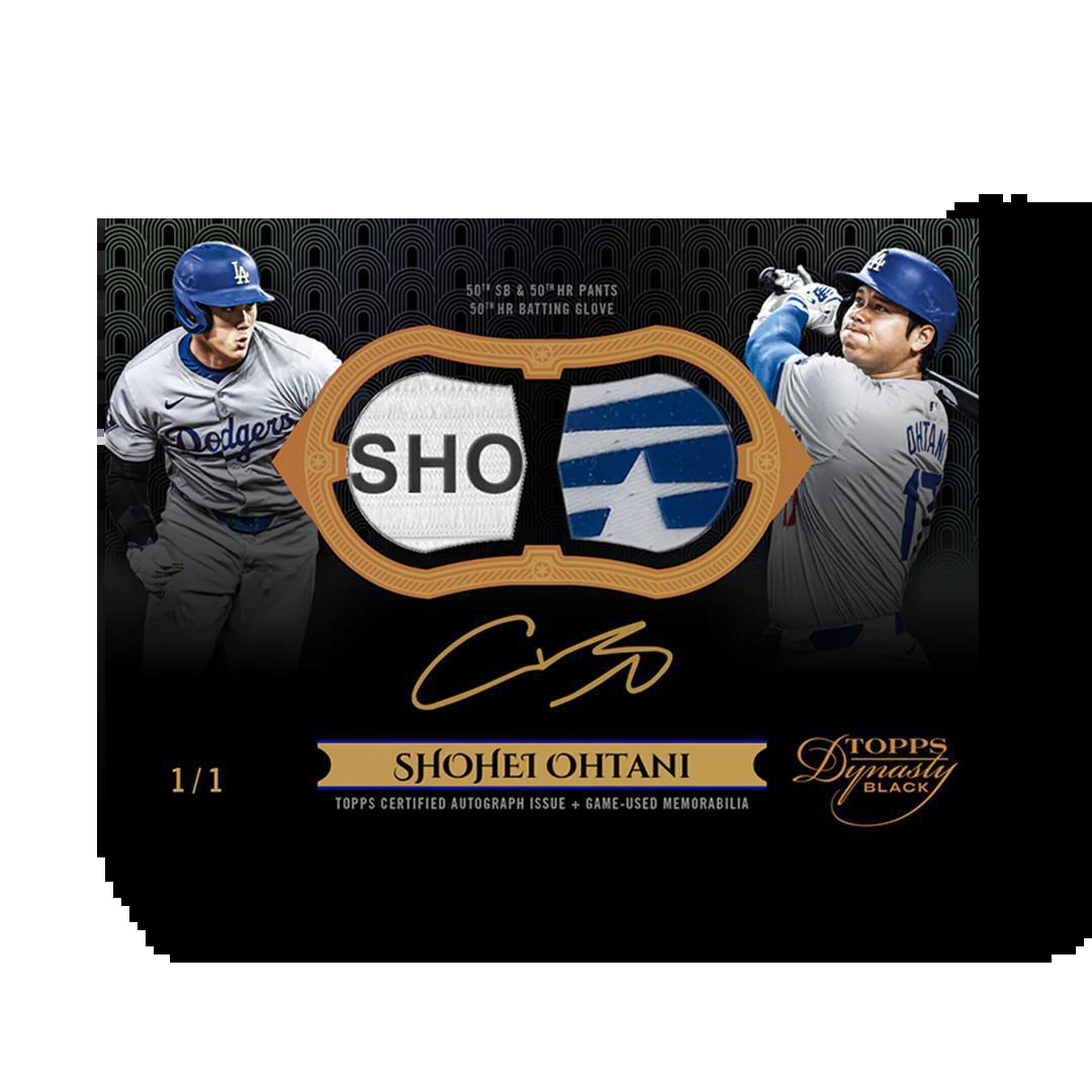 2024 Topps Shohei Ohtani 50/50 Pack - 10 Pack Box