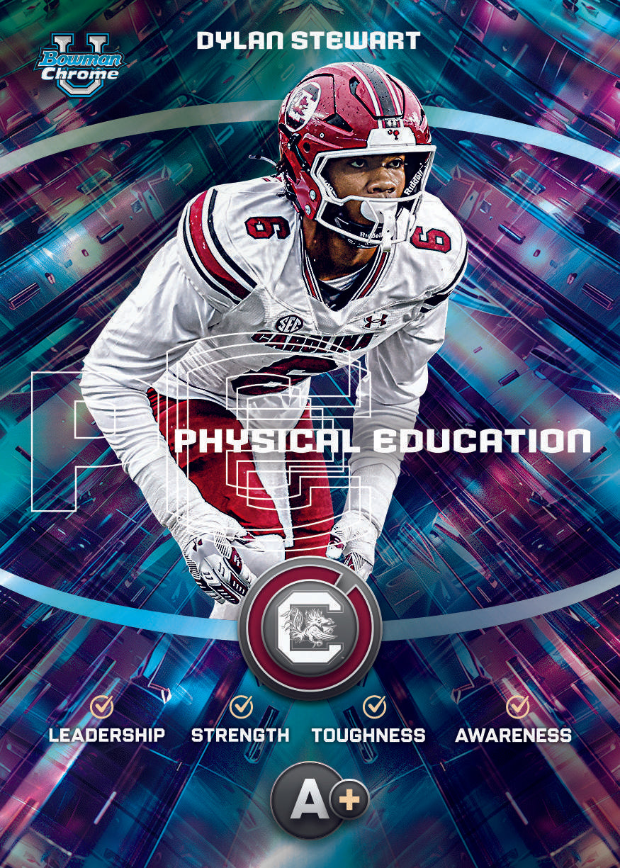 2025 Bowman Chrome University Football Jumbo Box