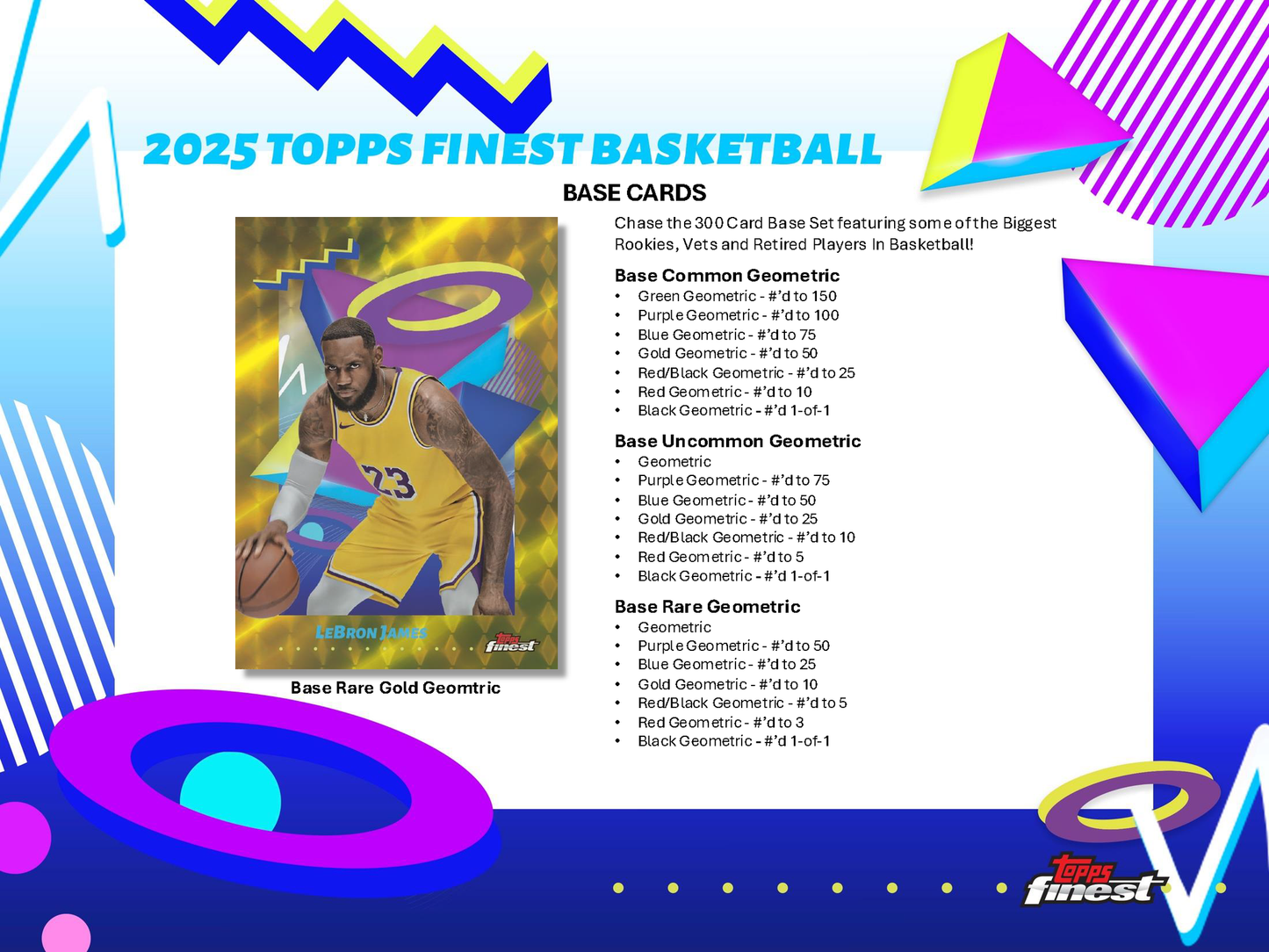 2024/25 Topps Finest Basketball Breaker's Delight Box