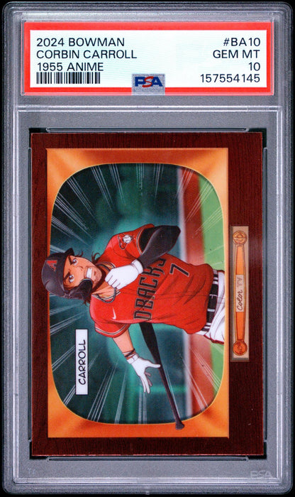 2024 BOWMAN 1955 BOWMAN ANIME BA10 CORBIN CARROLL