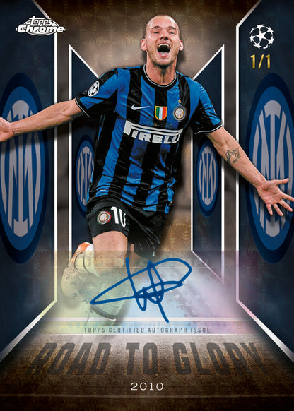 2025/26 Topps UEFA Club Competitions Chrome Soccer Hobby Box