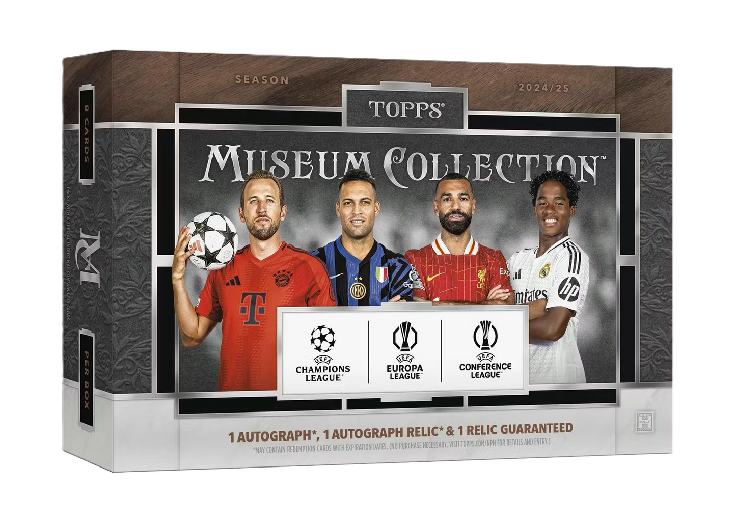 2024/25 Topps UEFA Club Competitions Museum Collection Soccer Hobby Box