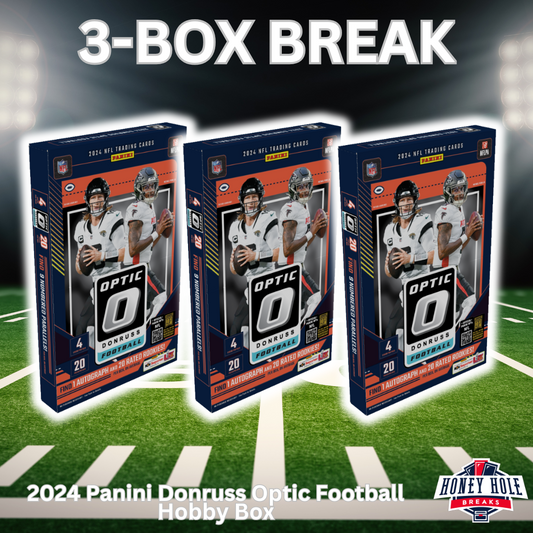 3x 2024 Donruss Optic Football Hobby - PICK YOUR TEAM #884